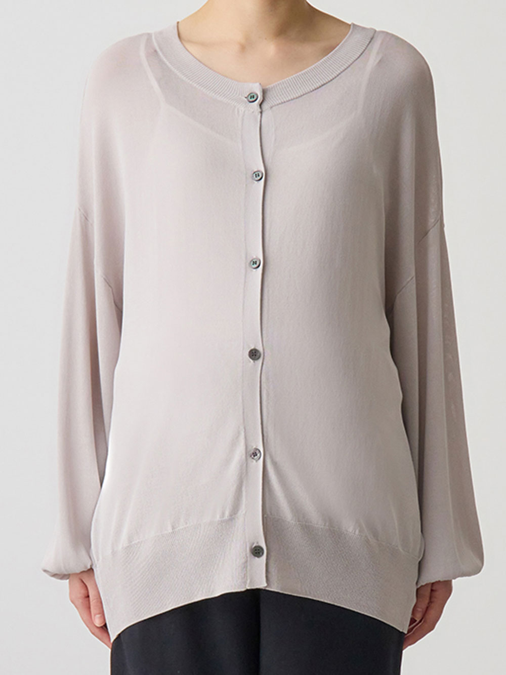 マタニティ トップス|【UVカット遮蔽率90％以上】【抗菌】【接触冷感】前後２WAYカーディガン　マタニティ・授乳服【出産後も長く使える】