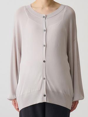 マタニティ トップス|【UVカット遮蔽率90％以上】【抗菌】【接触冷感】前後２WAYカーディガン　マタニティ・授乳服【出産後も長く使える】