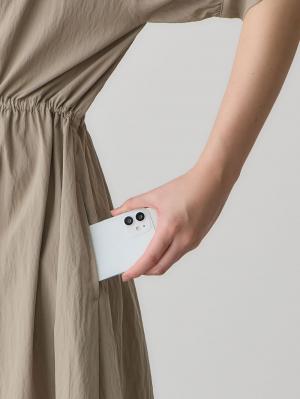 マタニティ ワンピース|ウエストギャザー半袖ワンピース　マタニティ・授乳服【出産後も長く着られる】