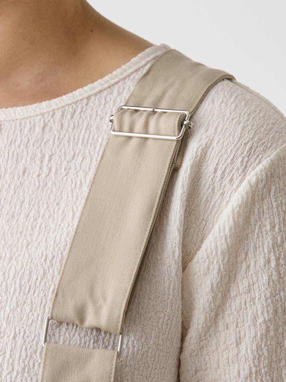 マタニティ ワンピース|Aラインジャンパースカート(Wアジャスター付)　マタニティ・授乳服【出産後も長く着られる】