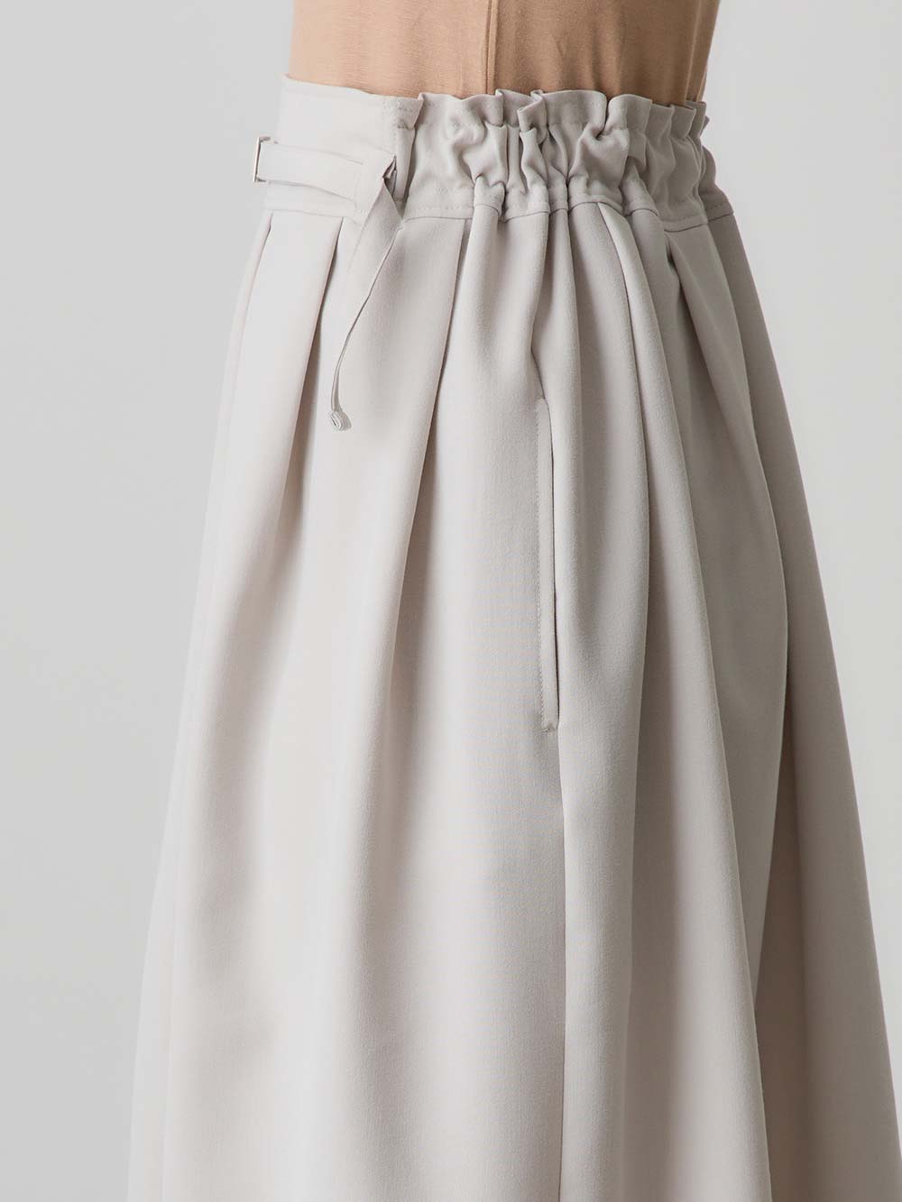 マタニティ スカート|タックフレアスカート　マタニティ・産後【出産後も長く着られる】