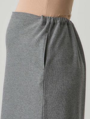 マタニティ スカート|綿混カットソーIラインマキシスカート　マタニティ・産後【出産後も長く着られる】