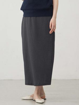 ぽこぽこジャガードIラインスカート　マタニティ・産後【産後も長く着られる】10565