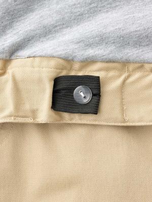 マタニティ パンツ|綿混ハイストレッチチノパンツ　マタニティ・産後【出産後も長く着られる】