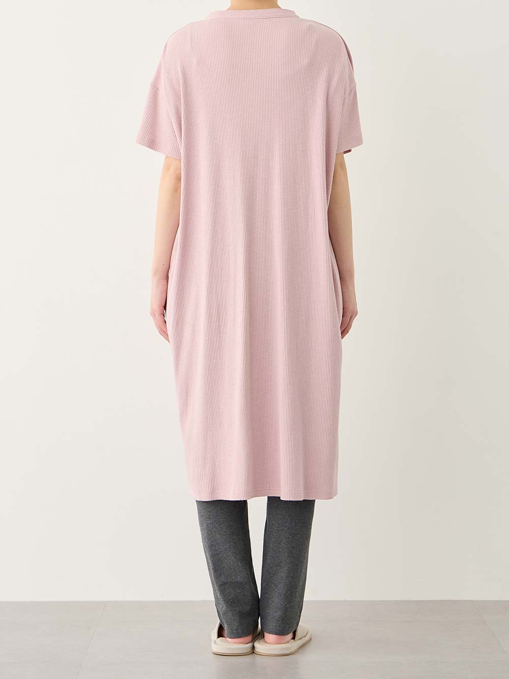 マタニティ パジャマ・ルームウェア|【助産院監修】【半袖・長袖】【ミドル丈】ハイストレッチリブ前開きパジャマ　マタニティ・授乳パジャマ【出産後も長く使える】