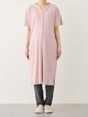 マタニティ パジャマ・ルームウェア|【助産院監修】【半袖・長袖】【ミドル丈】ハイストレッチリブ前開きパジャマ　マタニティ・授乳パジャマ【出産後も長く使える】