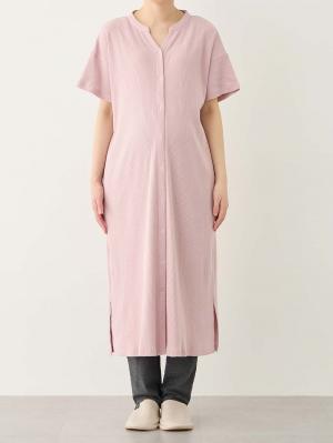 マタニティ パジャマ・ルームウェア|【助産院監修】【半袖・長袖】【ロング丈】ハイストレッチリブ前開きパジャマ　マタニティ・授乳パジャマ【出産後も長く使える】