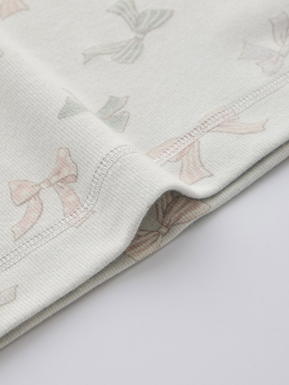 マタニティ パジャマ・ルームウェア|【親子コーデ可】リボン柄プリント２ＷＡＹパジャマ　マタニティ・授乳パジャマ【出産後も長く使える】