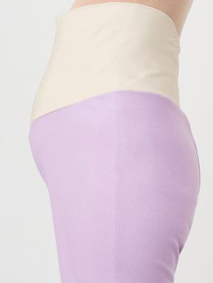 マタニティ パジャマ・ルームウェア|綿混やわらかスムース切替ギャザーパジャマ　マタニティ・授乳パジャマ【出産後も長く使える】