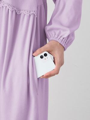 マタニティ パジャマ・ルームウェア|綿混やわらかスムース切替ギャザーパジャマ　マタニティ・授乳パジャマ【出産後も長く使える】