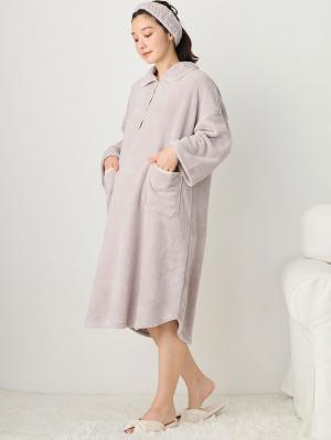 マタニティ パジャマ・ルームウェア|【親子コーデ】2WAYトート付き　バスタイム　4点セット　出産祝い　マタニティ・産後|グレージュ