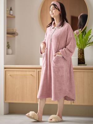 マタニティ パジャマ・ルームウェア|【親子コーデ】2WAYトート付き　バスタイム　4点セット　出産祝い　マタニティ・産後|ピンク