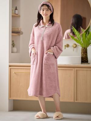 マタニティ パジャマ・ルームウェア|【親子コーデ】2WAYトート付き　バスタイム　4点セット　出産祝い　マタニティ・産後|ピンク