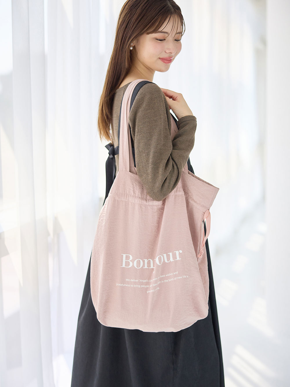 マタニティ パジャマ・ルームウェア|【親子コーデ】2WAYトート付き　バスタイム　4点セット　出産祝い　マタニティ・産後