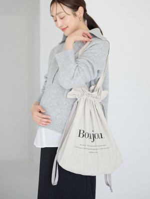 マタニティ パジャマ・ルームウェア|【親子コーデ】2WAYトート付き　バスタイム　4点セット　出産祝い　マタニティ・産後