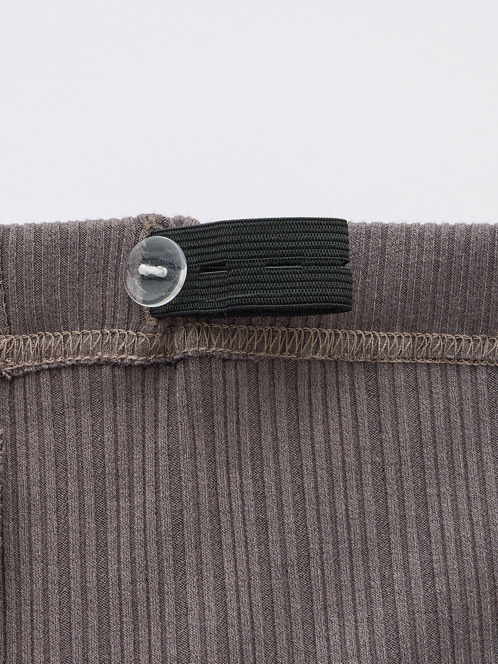 マタニティ スカート|【2丈から選べる】らくちん綿混ストレッチリブナロースカート　マタニティ・産後【出産後も長く使える】