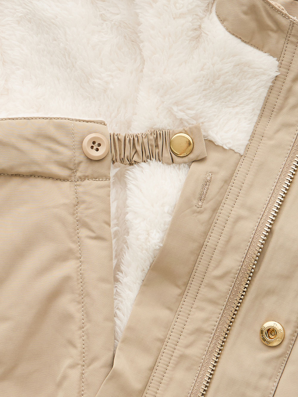 マタニティ アウター（コート）・ママコート|fairy（フェアリー）【あったか】【ダッカー付】フーデットママコート　マタニティ・産後服【出産後も長く使える】