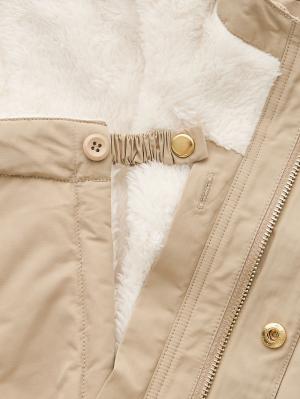 マタニティ アウター（コート）・ママコート|fairy（フェアリー）【あったか】【ダッカー付】フーデットママコート　マタニティ・産後服【出産後も長く使える】