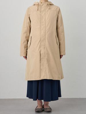 マタニティ アウター（コート）・ママコート|fairy（フェアリー）【あったか】【ダッカー付】フーデットママコート　マタニティ・産後服【出産後も長く使える】