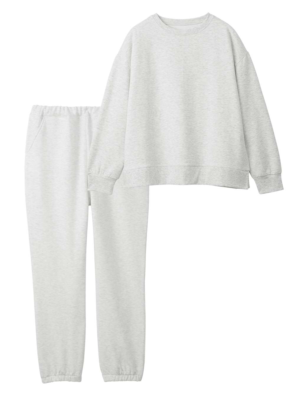 マタニティ パジャマ・ルームウェア|裏毛裏起毛マルチセットアップ　マタニティ・授乳パジャマ・ルームウェア・授乳服【出産後も長く使える】|オートミール