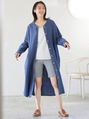 マタニティ パンツ|【選べる2丈】締め付けない綿混リブストレートレギンス【産後まで長く使える】|杢グレー(ハーフ丈)