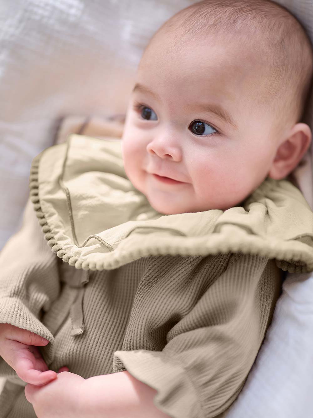 マタニティ ワンピース|【親子コーデ】ママ&ベビー退院着3点セット 出産準備 ギフト マタニティ・産後【出産後も長く使える】|ベージュ