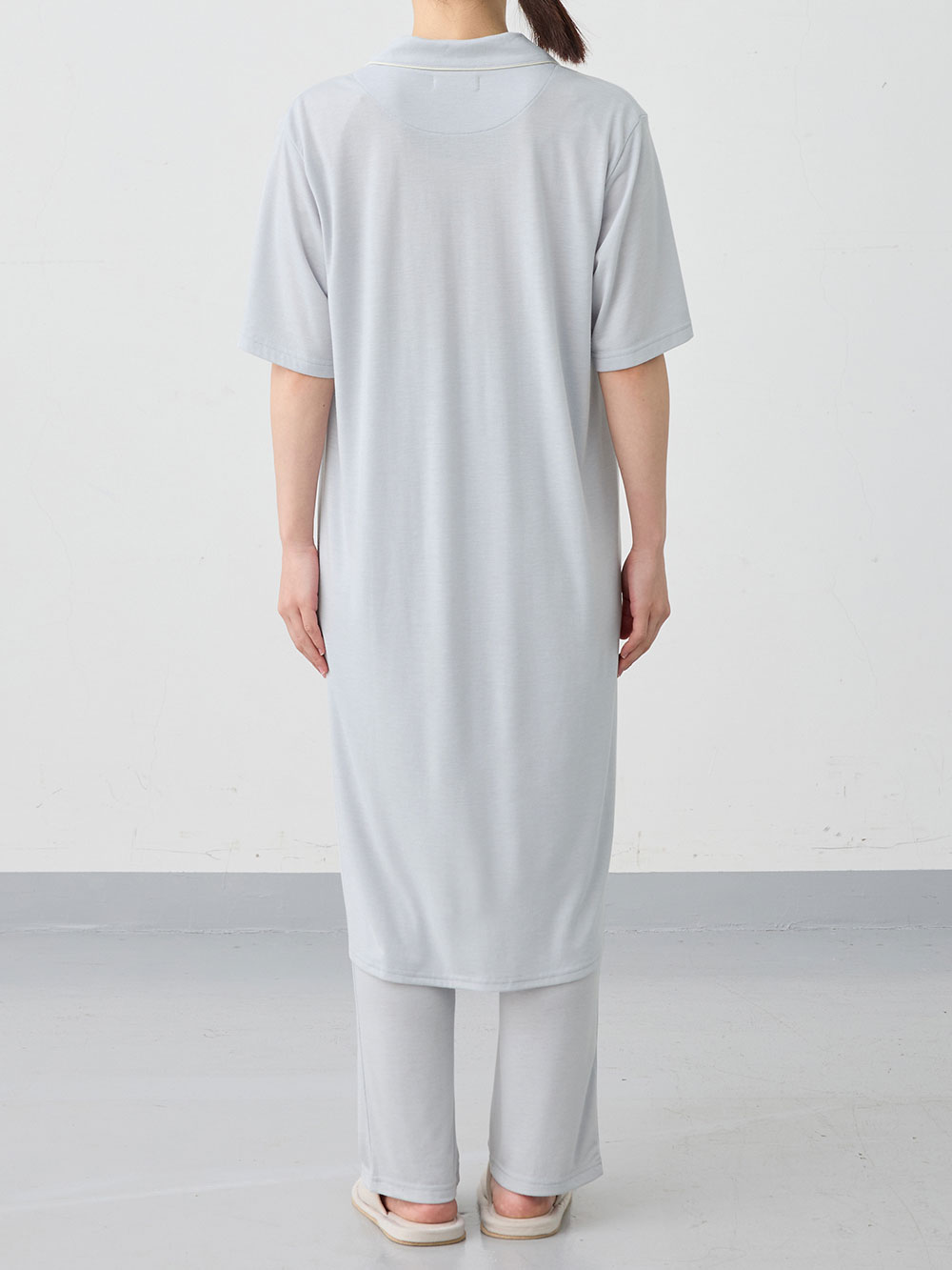 マタニティ パジャマ・ルームウェア|犬印本舗　さらっと快適半袖シャツパジャマ　マタニティ・授乳パジャマ【出産後も長く使える】