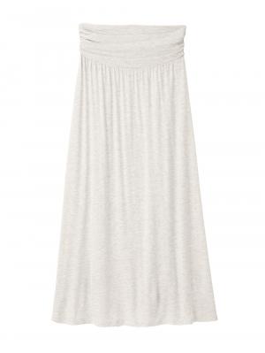 犬印本舗 シルクタッチ涼感ベリーフリーマキシスカート マタニティ・産後【出産後も長く使える】10604