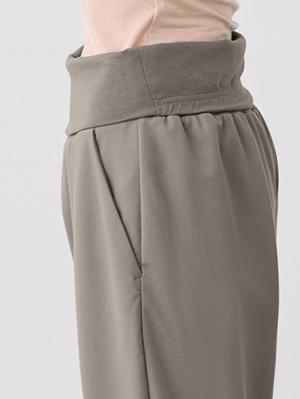 マタニティ パンツ|Rosemadame（ローズマダム）接触冷感カノコストレッチワイドテーパードパンツ　マタニティ・産後【出産後も長く使える】