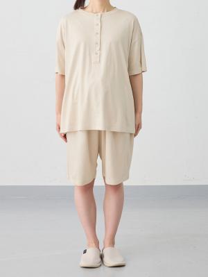 マタニティ パジャマ・ルームウェア|犬印本舗　【オーガニックコットン】綿100％　パジャマ3点セット　マタニティ・授乳パジャマ【出産後も長く使える】