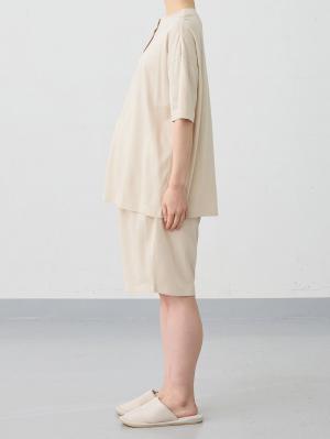 マタニティ パジャマ・ルームウェア|犬印本舗　【オーガニックコットン】綿100％　パジャマ3点セット　マタニティ・授乳パジャマ【出産後も長く使える】