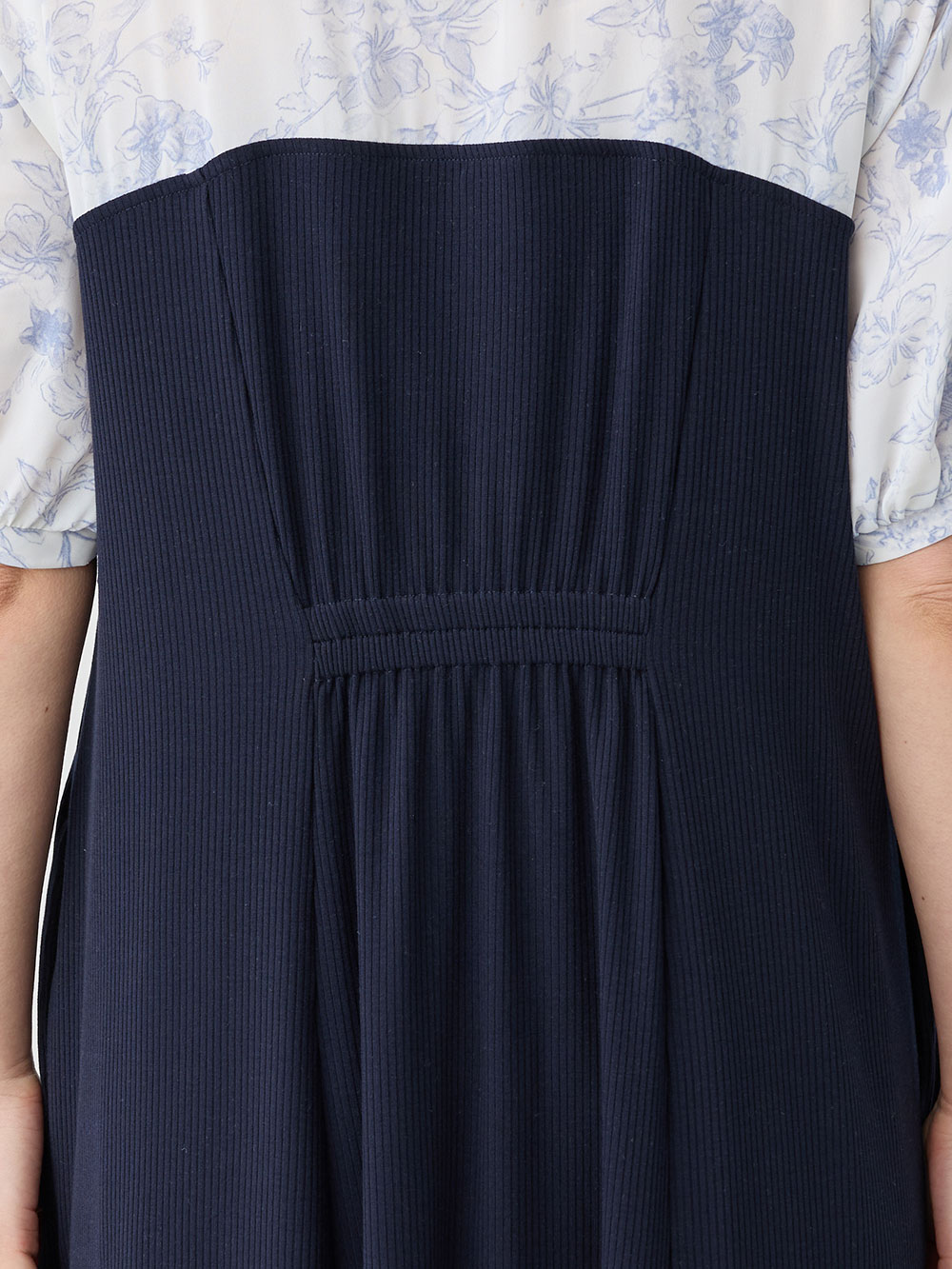 マタニティ ワンピース|ビスチェ風ワンピース マタニティ・産後授乳服【出産後も長く使える】