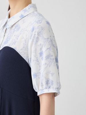 マタニティ ワンピース|ビスチェ風ワンピース マタニティ・産後授乳服【出産後も長く使える】