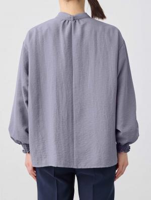 マタニティ トップス|【2WAY着用可】ボウタイ付きブラウス　マタニティ・授乳服【出産後も長く使える】