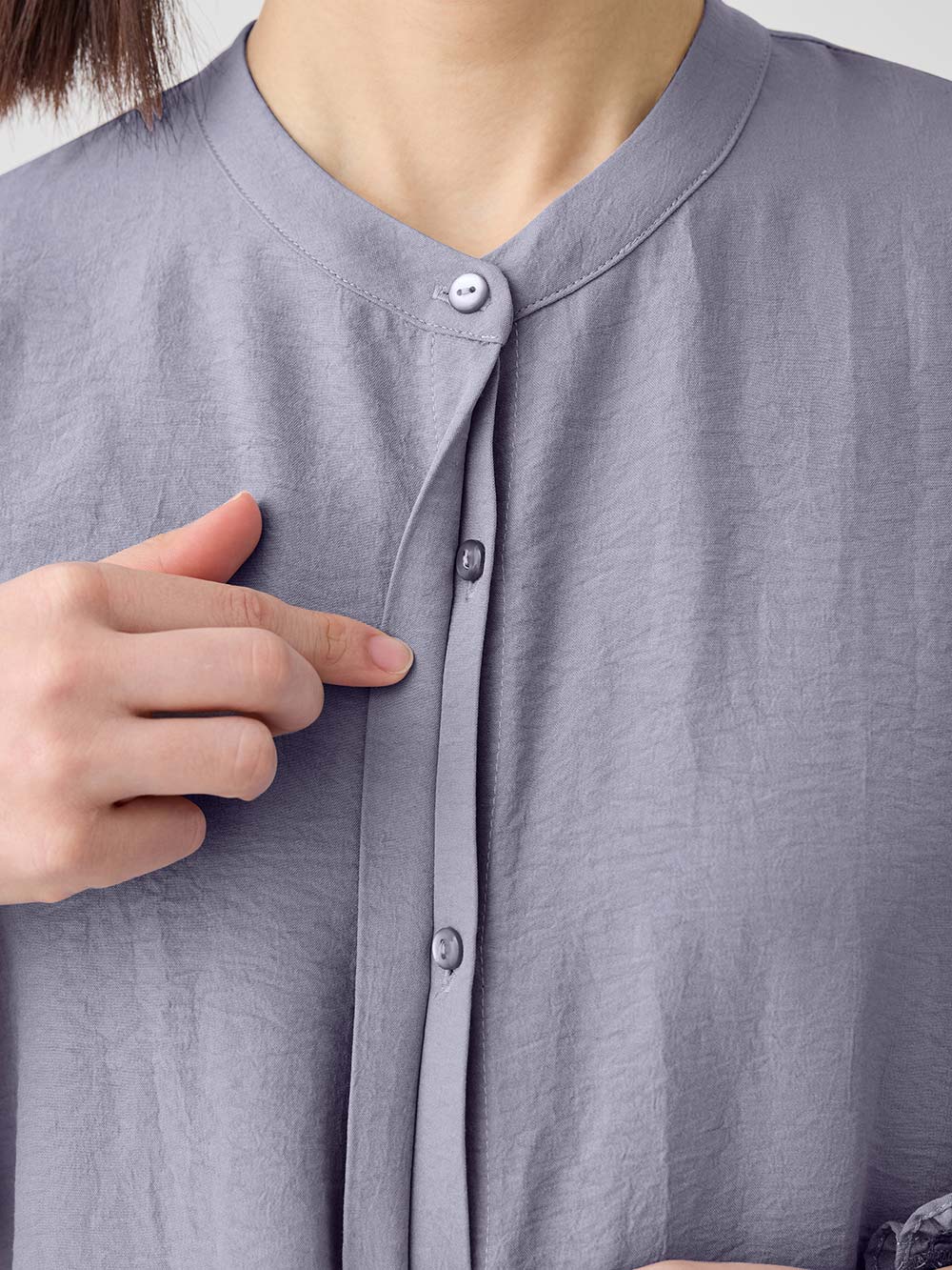 マタニティ トップス|【2WAY着用可】ボウタイ付きブラウス　マタニティ・授乳服【出産後も長く使える】