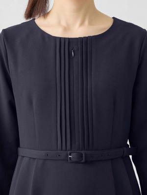 マタニティ ワンピース|ストレッチサイドタックフレアワンピース　マタニティ・授乳服【出産後も長く使える】