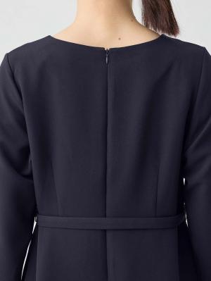 マタニティ ワンピース|ストレッチサイドタックフレアワンピース　マタニティ・授乳服【出産後も長く使える】