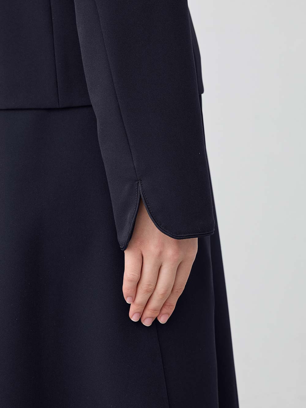 マタニティ トップス|ノーカラージャケット　マタニティ・産後授乳服【出産後も長く使える】