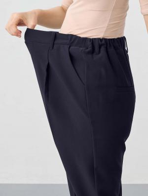 マタニティ パンツ|ストレッチストレートパンツ マタニティ・産後【出産後も長く使える】