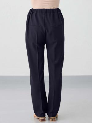 マタニティ パンツ|ストレッチストレートパンツ マタニティ・産後【出産後も長く使える】