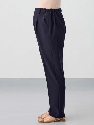 マタニティ パンツ|ストレッチストレートパンツ マタニティ・産後【出産後も長く使える】