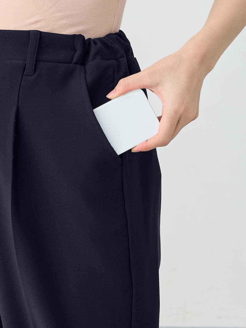 マタニティ パンツ|ストレッチストレートパンツ マタニティ・産後【出産後も長く使える】