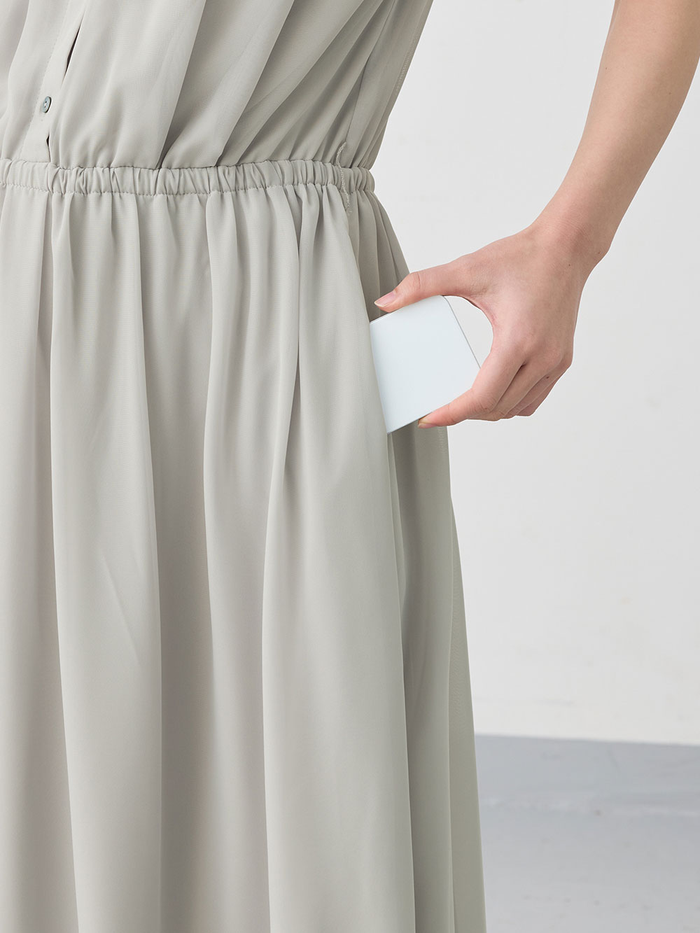 マタニティ ワンピース|シアーロングワンピース マタニティ・授乳服【出産後も長く使える】