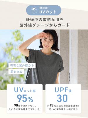 マタニティ ワンピース|【遮熱・UVカット・接触冷感・吸汗速乾】ワイドシルエットワンピース マタニティ・授乳服【出産後も長く使える】