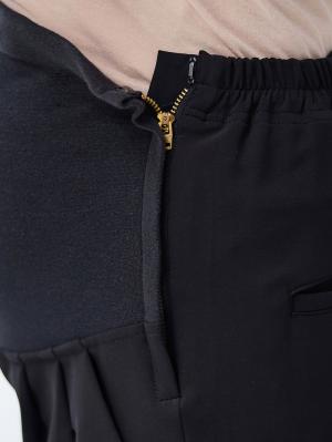 マタニティ ワンピース|【ブラックフォーマル・喪服】ストレッチジョーゼットセットアップ　マタニティ・産後【出産後も長く使える】