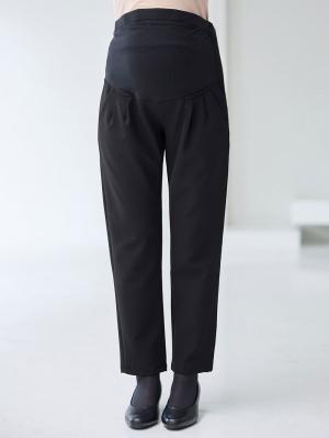 マタニティ ワンピース|【ブラックフォーマル・喪服】ストレッチジョーゼットセットアップ　マタニティ・産後【出産後も長く使える】