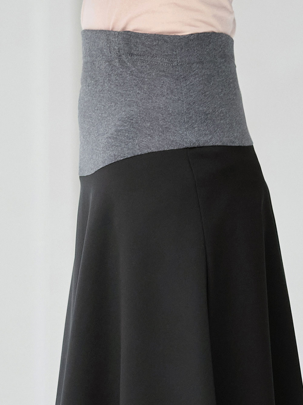 マタニティ ワンピース|【ブラックフォーマル・喪服】ストレッチジョーゼットセットアップ　マタニティ・産後【出産後も長く使える】