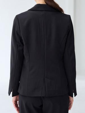 マタニティ ワンピース|【ブラックフォーマル・喪服】ストレッチジョーゼットセットアップ　マタニティ・産後【出産後も長く使える】