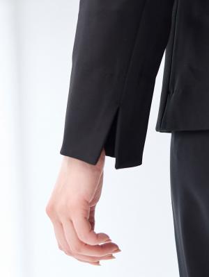 マタニティ ワンピース|【ブラックフォーマル・喪服】ストレッチジョーゼットセットアップ　マタニティ・産後【出産後も長く使える】