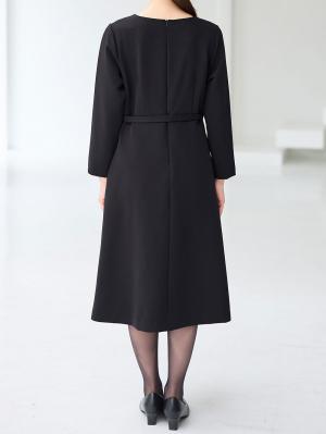 マタニティ ワンピース|【ブラックフォーマル・喪服】快適ストレッチフォーマルセットアップ　マタニティ・産後【出産後も長く使える】